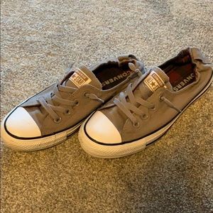 Purple Slip on Converse size 8